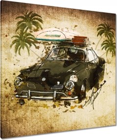 Vászonkép 80x80 Volkswagen Karmann Ghia