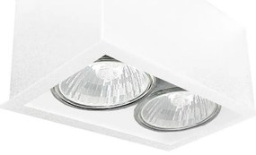 Brosline 1081 - CAGE irányítható spotlámpa 2xGU10/10W/230V fehér