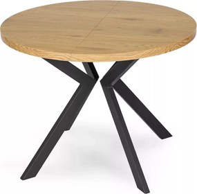 Bővíthető Étkezőasztal Aranytölgy Színben. LUKAS 100-250 cm Belföldi Raktárról