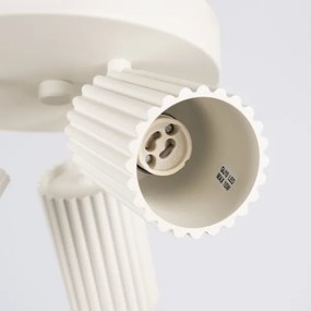 Sollux SL.1601 - Spotlámpa KARBON 3xGU10/10W/230V krémes