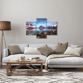 Kép - Napfelkelte Reine felett (90x60 cm)