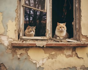 Poszter 76x60,5cm Megmentett szépség a romokban