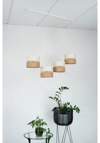 Brilagi - ROYAL YUTE lógólámpa 4xE27/15W/230V bézs/krém/fehér