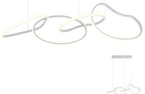 Redo 01-2594 - LED fényerőszabályozható kábeles csillár BIAS LED/87,4W/230V 3000K fehér