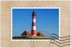 Poszterek 120x80 Világítótorony Tájkép