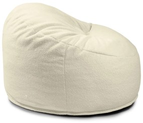 Világosszürke buklé gyerek babzsákfotel Om 85 – SLOWDOWN