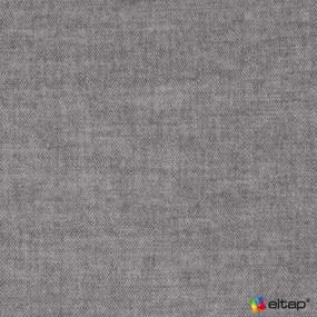 Szürke bársony kinyitható-tárolóhelyes sarokkanapé (bal oldali-heverő résszel) Gomsi – ELTAP