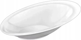 Saláta tálaló fehér porcelán salátakrémhez 33,5x23 cm Wilmax