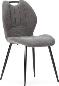 Szürke étkezőszék szett 4 db-os Muli – Marckeric