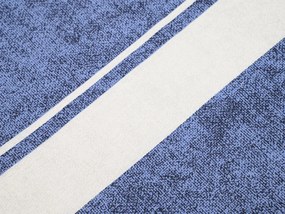 Renforcé pamut ágyneműhuzat BLUE LINE kék Ágyneműhuzat mérete: 70 x 90 cm | 140 x 200 cm