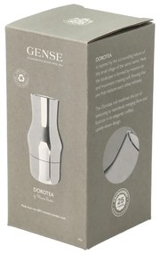 Fényes ezüstszínű rozsdamentes acél fűszerőrlő Dorotea – Gense