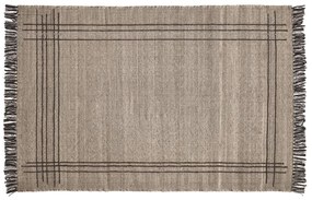 Világosbarna gyapjú szőnyeg 160x230 cm Eneo – Kave Home