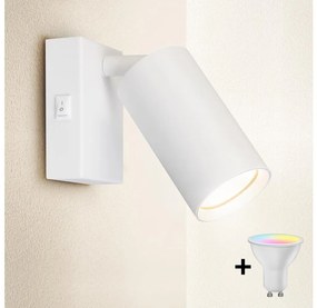 Brilagi - LED fényerőszabályozható fali spotlámpa SELE 1xGU10/6,5W/230V fehér