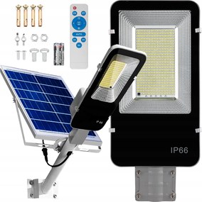 Napelemes Utcai Lámpa Led 1000W Szürkület Érzékelő Kerti Lámpa Erős