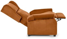 RELAXA állítható fotel barna