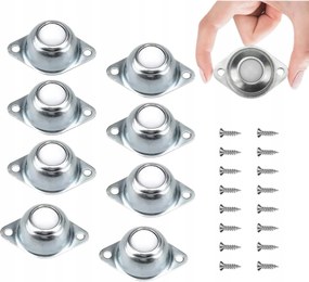 8DB Golyóscsapágy, Kis Nylon Csapágygörgők, Csendes Bútorgörgők Pro