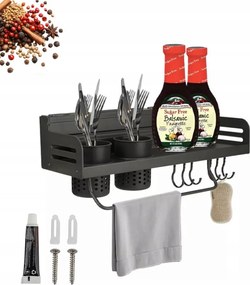 Konyhai polc fűszerek és Akcesoria számára törölközőtartóval