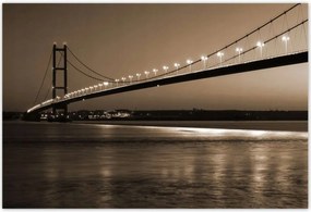 Poszterek 185x125 Szépia stílusú fotó híd