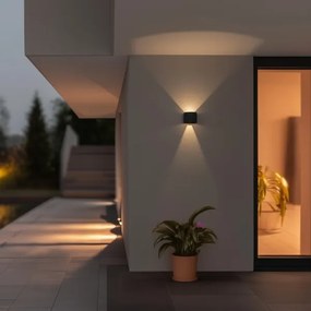 Brilagi - LED Kültéri fali lámpa RONDO LED/6W/230V antracit IP54