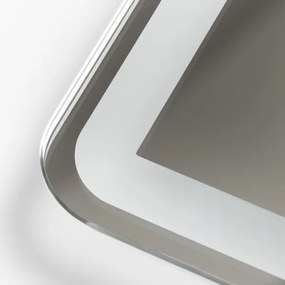 Brilagi - LED dimmelhető fürdőszobai fűthető tükör háttérvilágítással BELLA LED/16W/230V 60x60 cm IP44