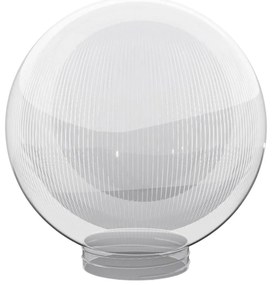 Pótló árnyékoló PARK E27 falikarhoz, prizmatikus, 20 cm átm.