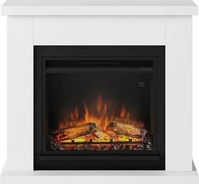 Frode Elektromos kandalló tűztérrel 23" Fehér