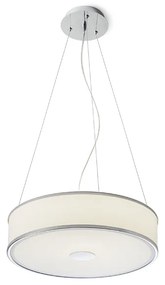 RENDL R10522 CASSABLANCA függő lámpatest, üveg króm