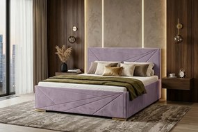 ROSI ágy 160x200 cm Lila Matrac nélkül