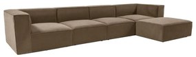 Sarokkanapé Sora (L1-O1-O1-1R-POUFFE ) - Barna