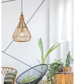 Eglo 49772 - Mennyezeti függesztékes lámpa AMSFIELD 1xE27/60W