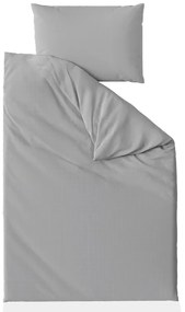 Pamut ágynemű krepp hatással LUXERA világosszürke hotel zseb II. osztály Ágyneműhuzat mérete: 70 x 90 cm | 140 x 200 cm