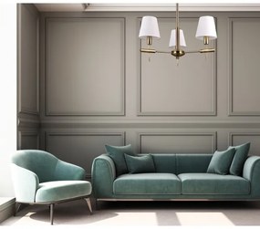 ITALUX MD38482-3 - Csillár rúdon BALTER 3xE14/40W/230V