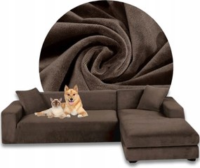 Sarok Huzat Kanapé Velúr Prémium Plüss Jobbos 2+2OS Oeko-tex