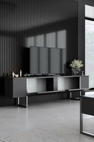 Luxe Anthracite and Silver TV-állvány