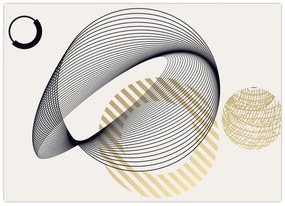Kép - Geometriai formák N⁰3 (70x50 cm)