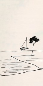 Poszter 50x100cm Tengerparti nyugalom