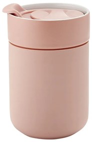 Eco rózsaszín hordozható utazóbögre, 300 ml - Ladelle