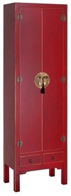 Piros ruhásszekrény 55x185 cm Oriente – Ixia