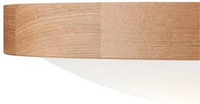 Ceiling Light OAK SLIM 3×E27/60W/230V Oak ø 47 cm