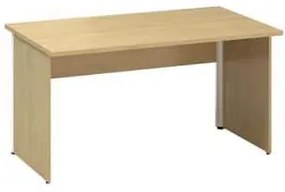 Alfa Office  Alfa 100 irodai asztal, 140 x 80 x 73,5 cm, egyenes kivitel, vadkörte mintázat%