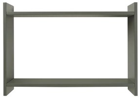 Bamberg fali polc zöld, 50x14,5x35 cm