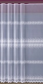 Mg Függöny vaku 628/58 Fehér 140x250 kész szalag