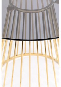 Kerek étkezőasztal üveg asztallappal ø 104 cm Floris – White Label