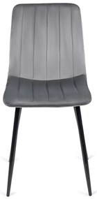 Szürke Bársony Étkezőszék IBIS