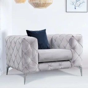 Fotel EUGEN világosszürke