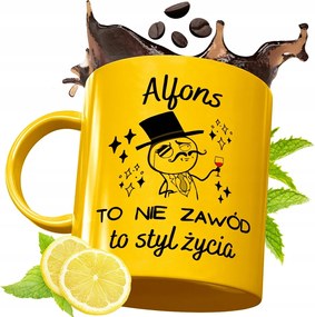 Arany Prémium Bögre Alfonznak Ajándék Nyomtatott Fotóval