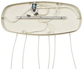 Skandináv függőlámpa krém színben, 6-os - Biles