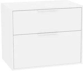 Roca Optica fürdőszobaszekrény mosdó nélkül 78,5x56,5x45,5 cm matt fehér OPTDESK802ZBM