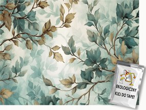 Fotótapéta Flizelina Grafika Természet Ágak Levelek 400x280 ragasztó