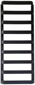 Weberg Polon design törölközőszárító radiátor 142 x 54 cm (fekete)